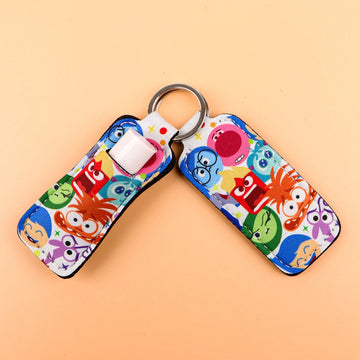 Inside Out 'Amazed Emotions' Lipstick Holder Keychain