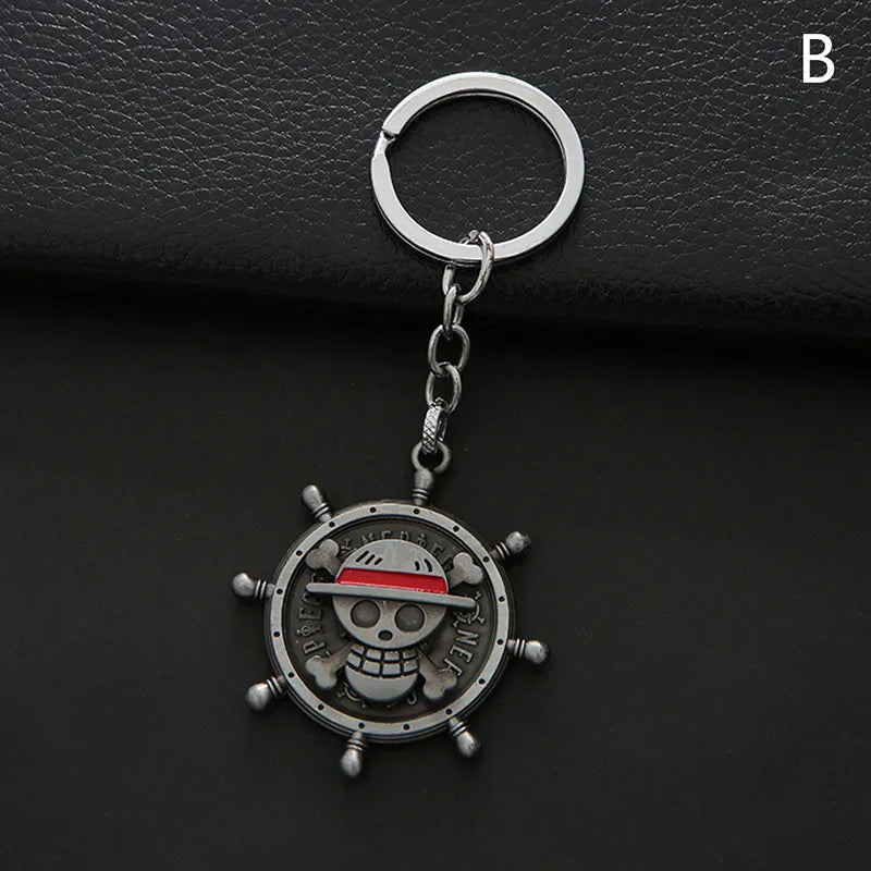 One Piece 'Logo' Keyring Metal Keychain