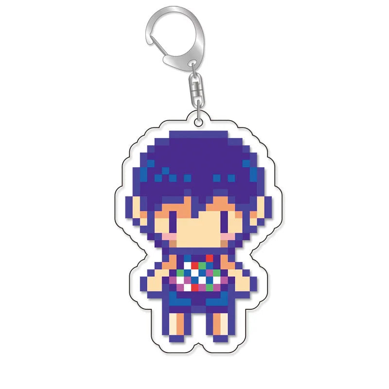 'Omori Pixel' Keyring Plastic Keychain