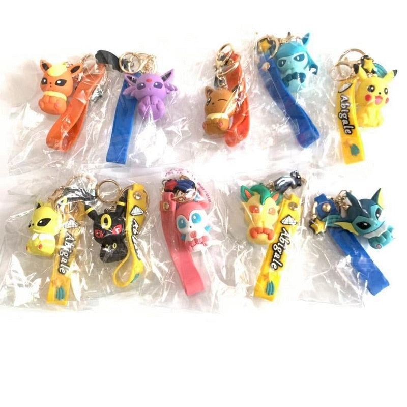 Pokemon 'Flareon' Keyring PVC Keychain