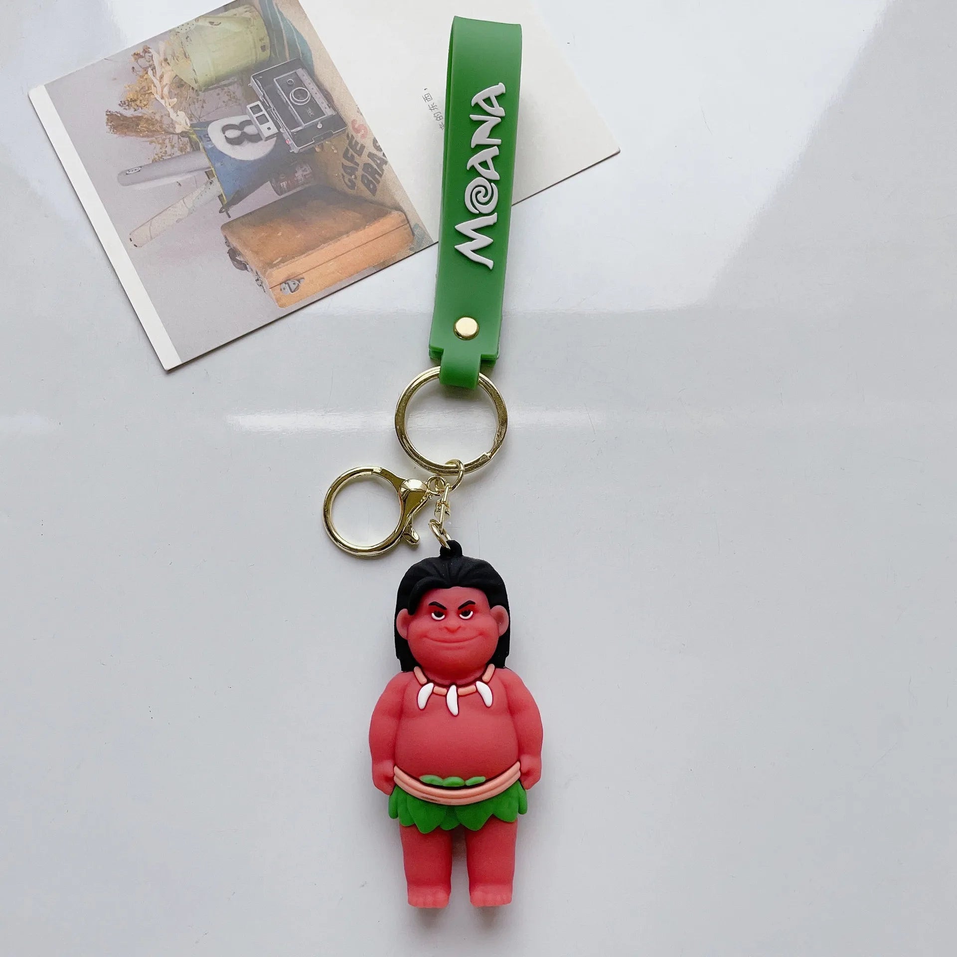Moana 'Maui' Keyring Silicone Keychain