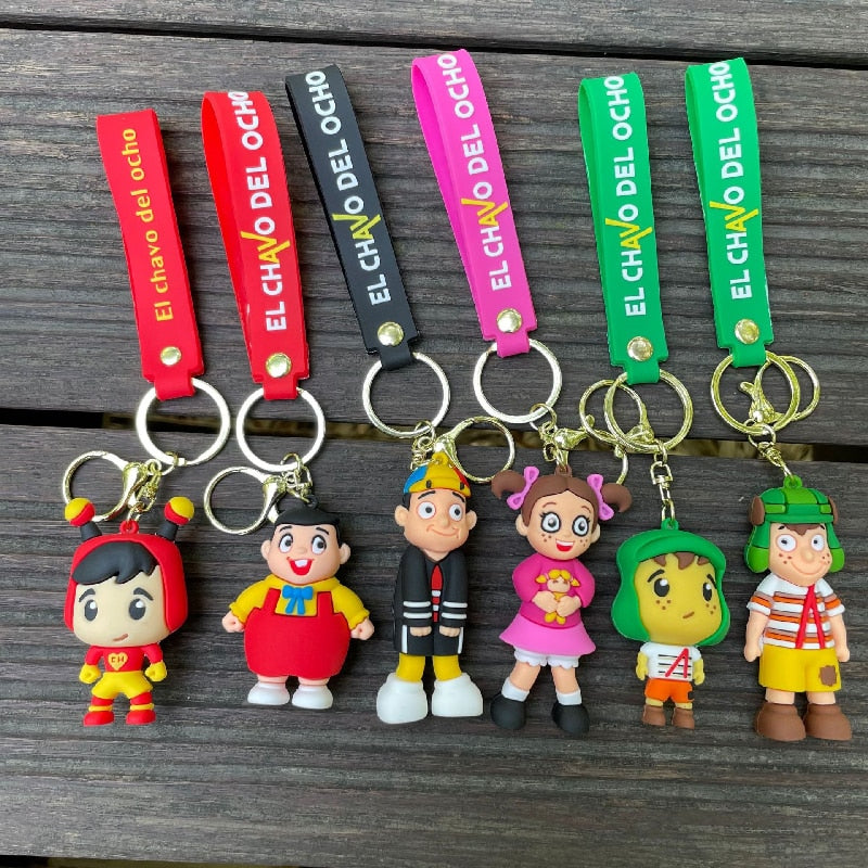 El Chavo Del Ocho 'El Chapulin' Keyring Silicone Keychain