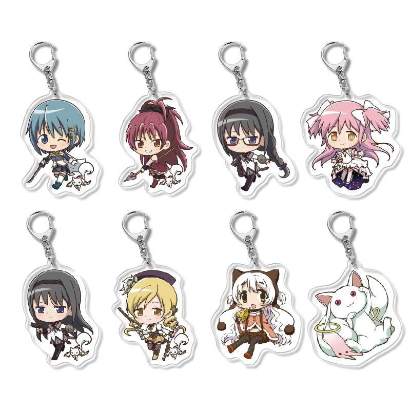 Puella Magi Madoka Magika 'Ultimate Madoka' Keyring Resin Keychain