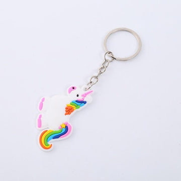 Cartoons 'Unicorn Ver. 8' Keyring Silicone Keychain