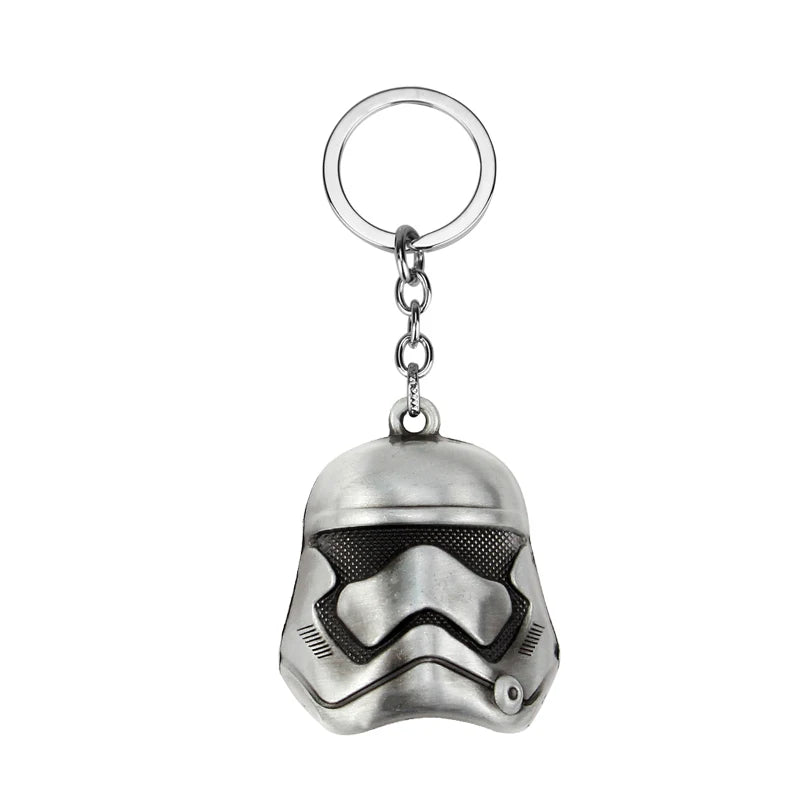 Star Wars 'Stormtrooper Silver I' Keyring Metal Keychain