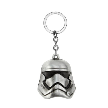 Star Wars 'Stormtrooper Silver I' Keyring Metal Keychain