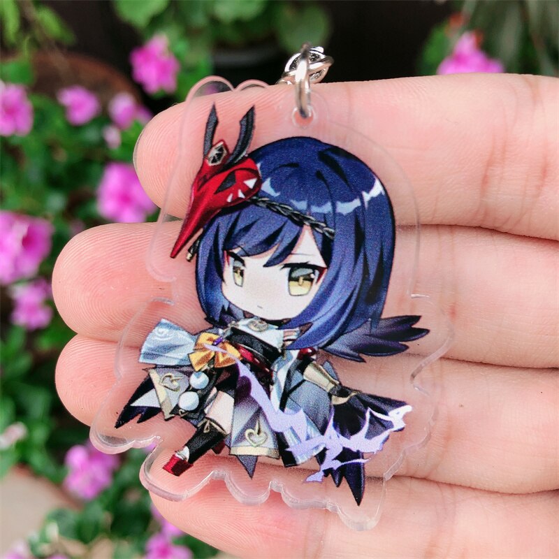Genshin Impact 'Kojou Sara' Keyring Acrylic Keychain