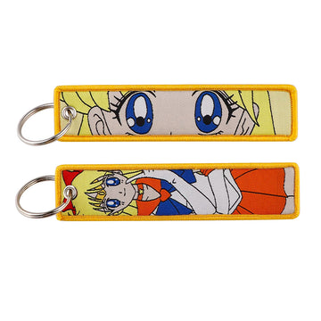 Sailor Moon 'Sailor Venus' Embroidered Keychain