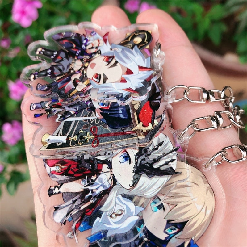 Genshin Impact 'Gorou' Keyring Acrylic Keychain