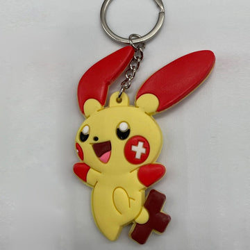 Pokemon 'Plusle' Keyring Rubber Keychain