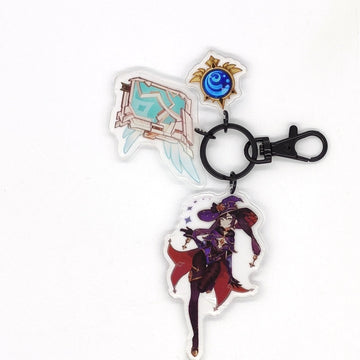 Genshin Impact Eye of God Weapon 'Mona' Keyring Acrylic Keychain