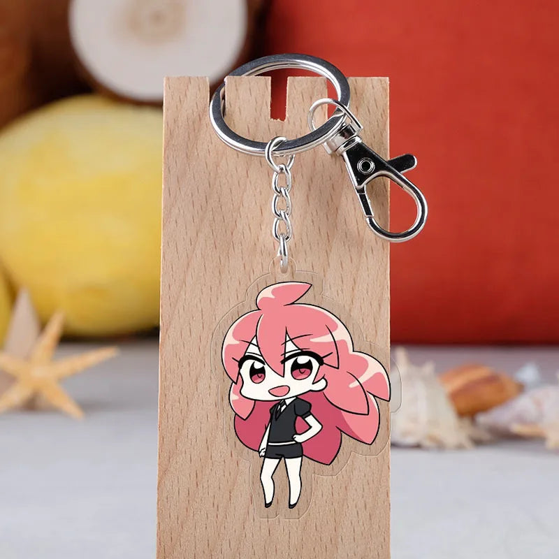 Land of the Lustrous 'Morganite' Keyring Acrylic Keychain