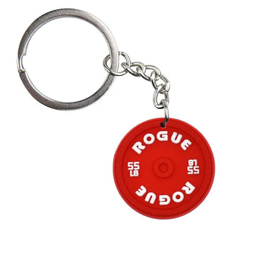 'Rogue | Calibrated Steel Plates' Keyring PVC Keychain