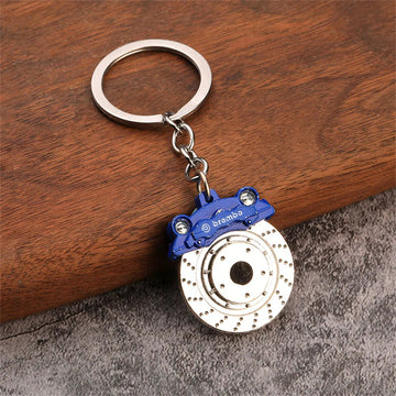 Car 'Break Disc Hub Metal' Keyring Metal Keychain