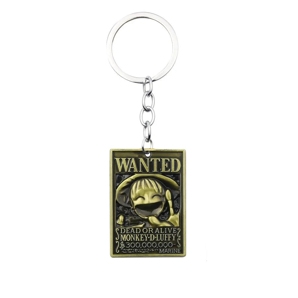 One Piece 'Luffy' Keyring Metal Keychain