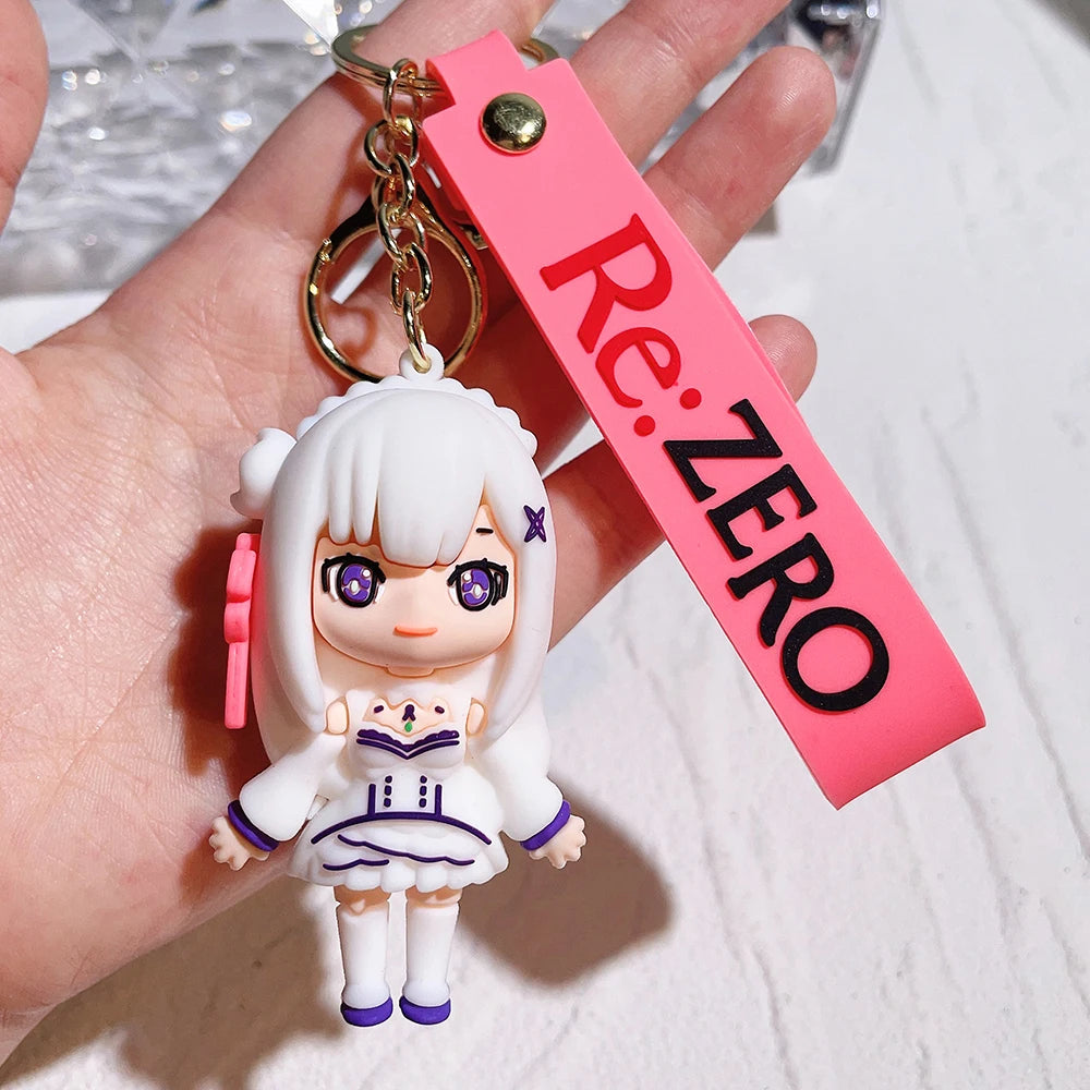 Re: Zero, Starting Life in Another World Keyring Silicone Keychain