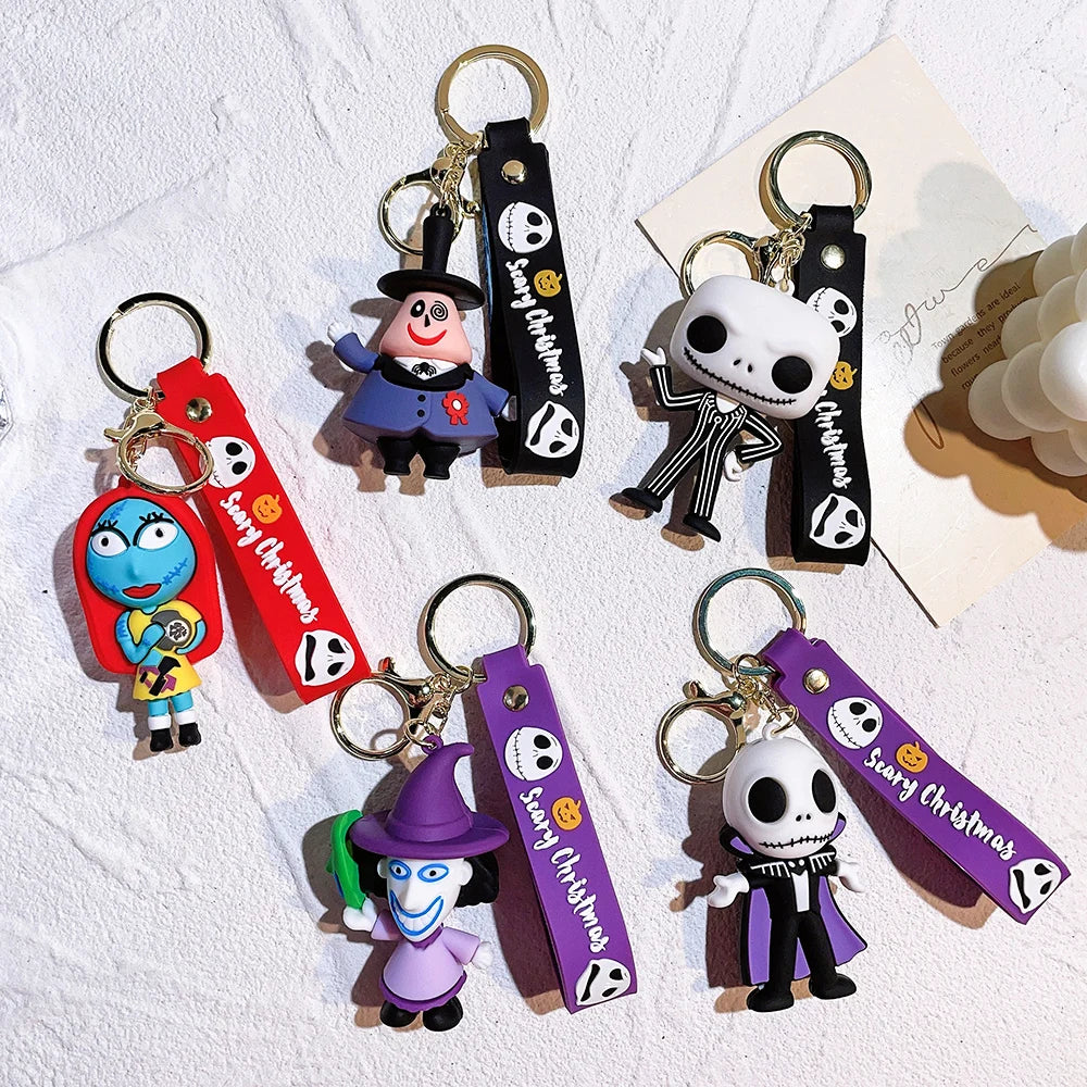 The Nightmare Before Christmas 'Shock' 3d PVC Keyring Keychain