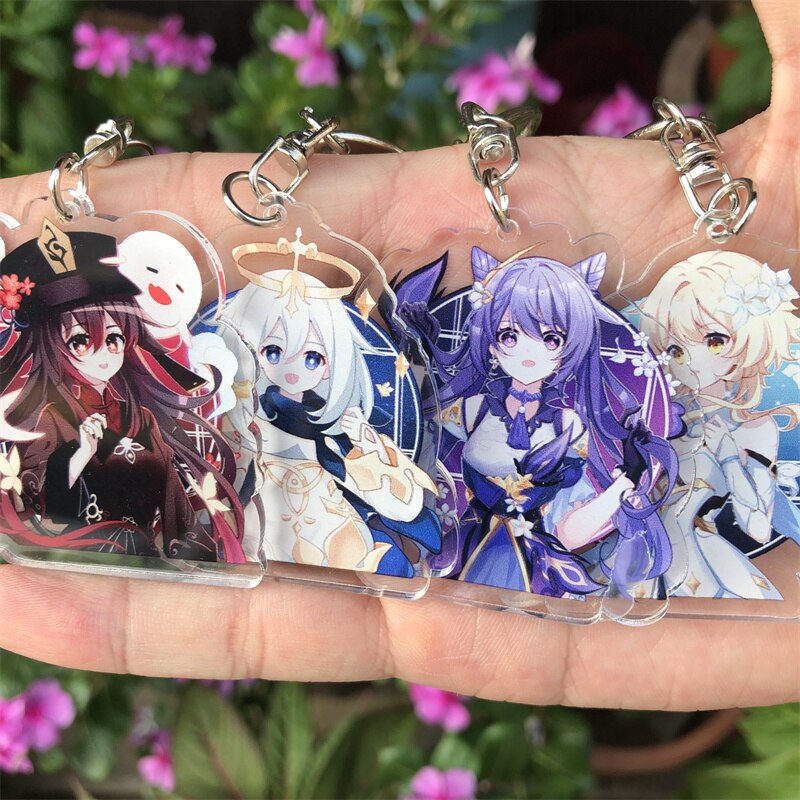 Genshin Impact 'Lumine' Keyring Acrylic Keychain