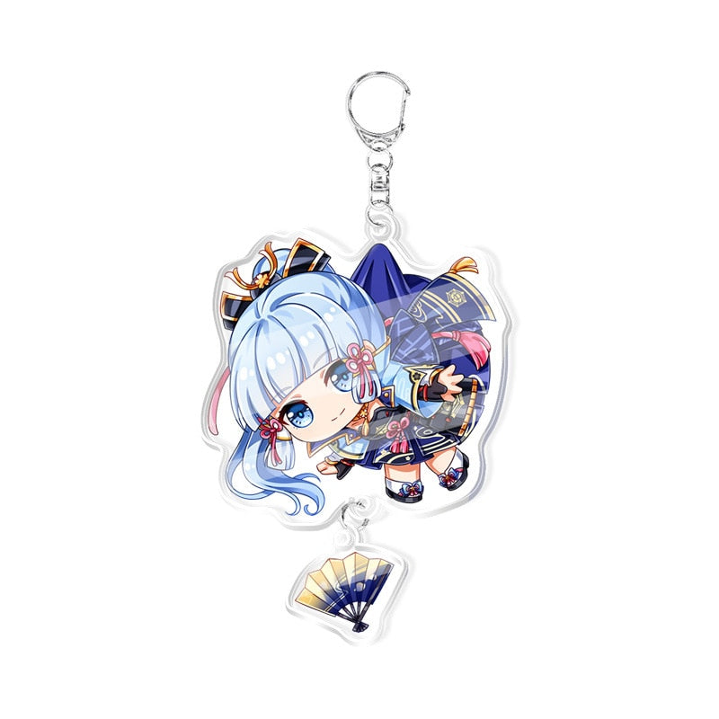 Genshin Impact 'Ayaka' Keyring Acrylic Keychain