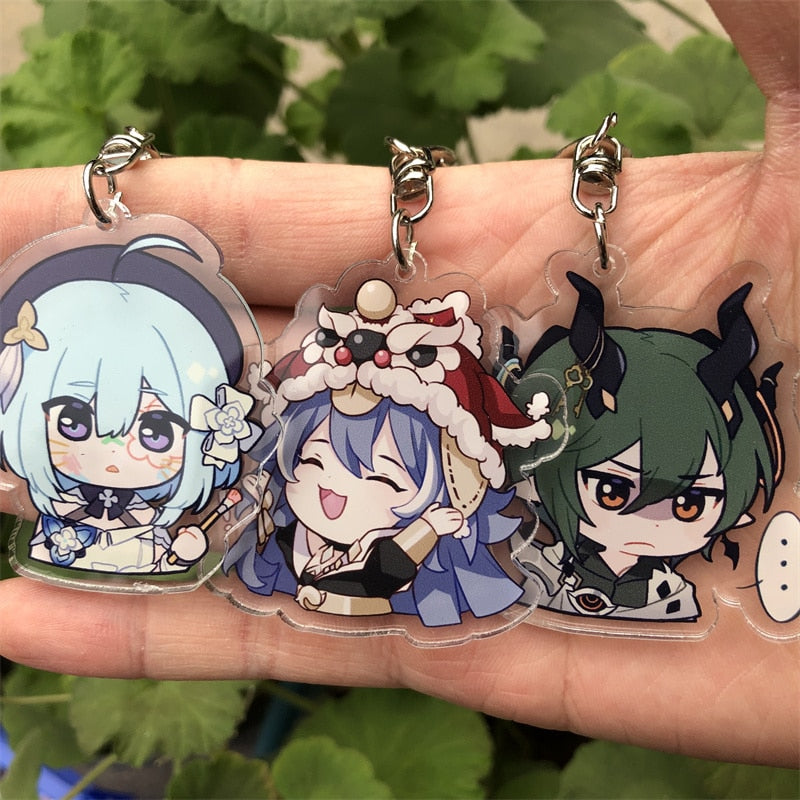 Honkai Impact 3rd 'Elysia' Keyring Plastic Keychain