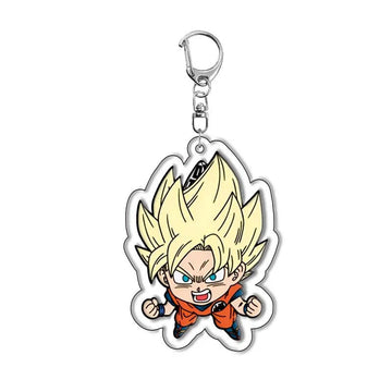 Dragon Ball Z 'Super Saiyan Goku' Keyring PVC Keychain
