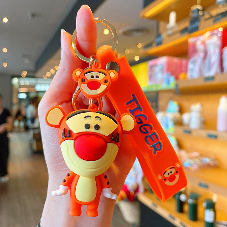Winnie the Pooh 'Happy Tigger' Keyring PVC Keychain