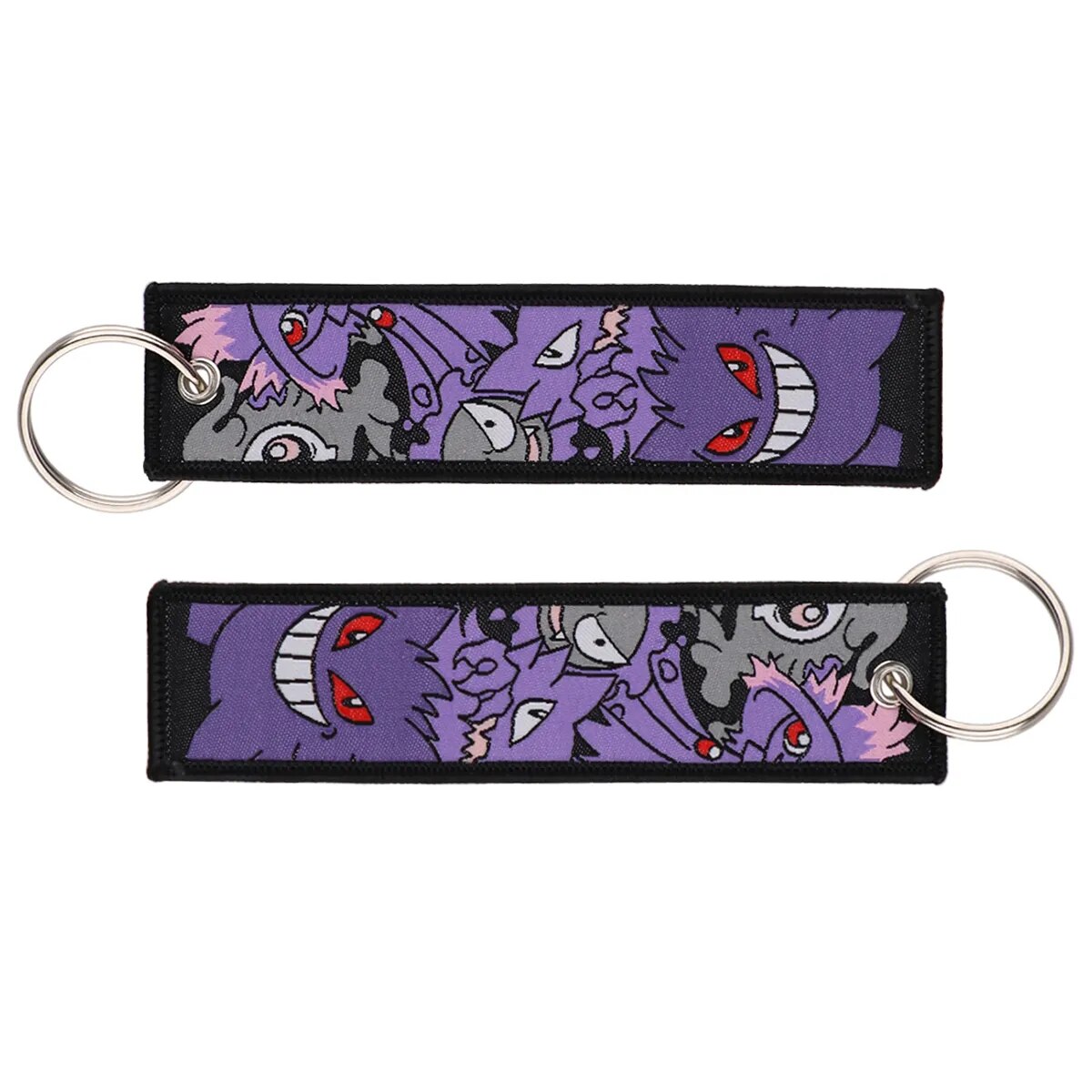 Pokemon 'Ghost Types' Embroidered Keychain