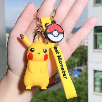 Pokemon 'Pikachu | Simple' Keyring PVC Keychain