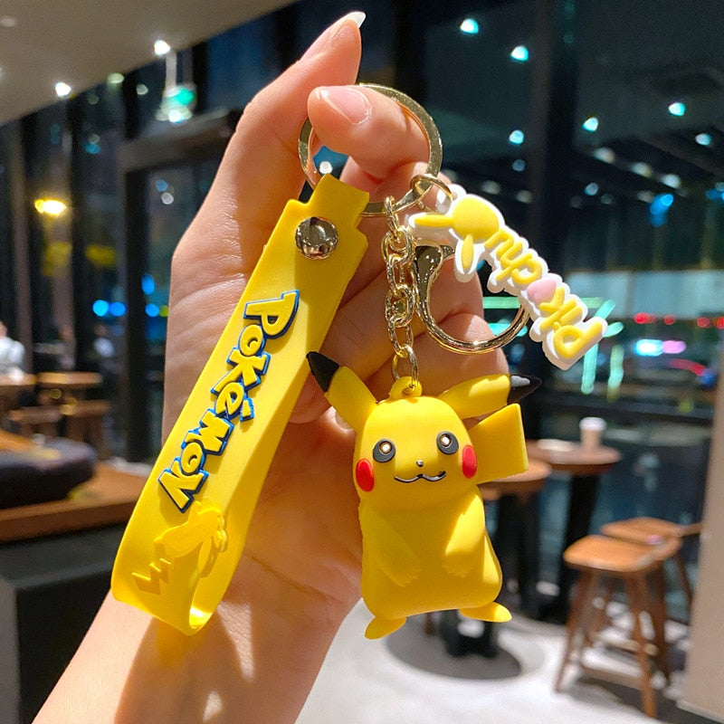Pokemon 'Pikachu Chidi' Keyring PVC Keychain