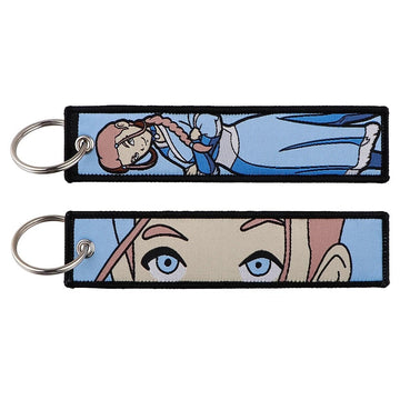 The Last Airbender 'Katara' Embroidered Keychain