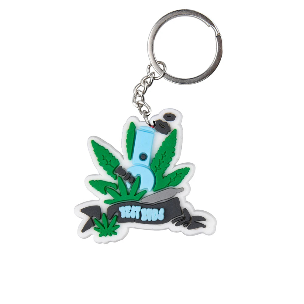'Best Buds' Keyring Rubber Keychain