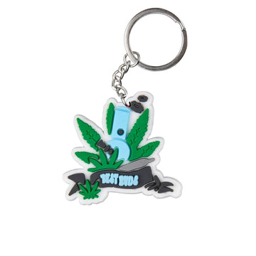 'Best Buds' Keyring Rubber Keychain