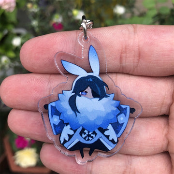Genshin Impact 'Xingqiu Chibi' Keyring Acrylic Keychain