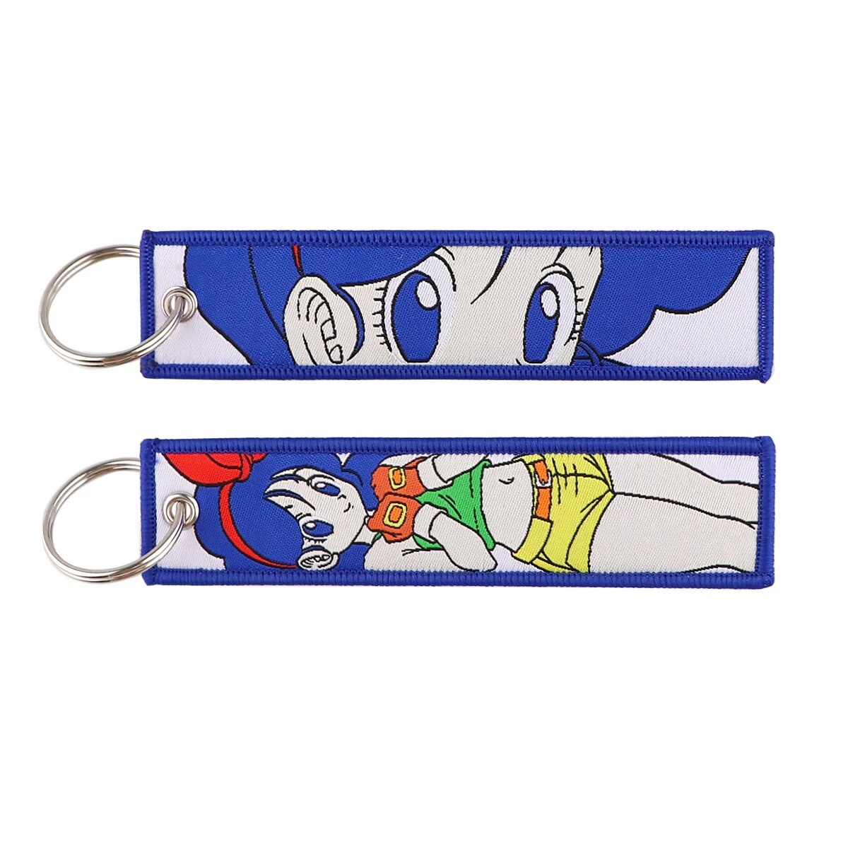 Dragon Ball Z 'Launch' Embroidered Keychain