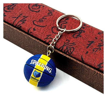 Basketball 'Spalding | Memphis Grizzlies' Keyring Rubber Keychain