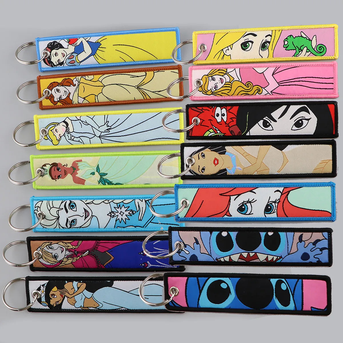 Lilo & Stitch 'Multiple Stitch' Embroidered Keychain