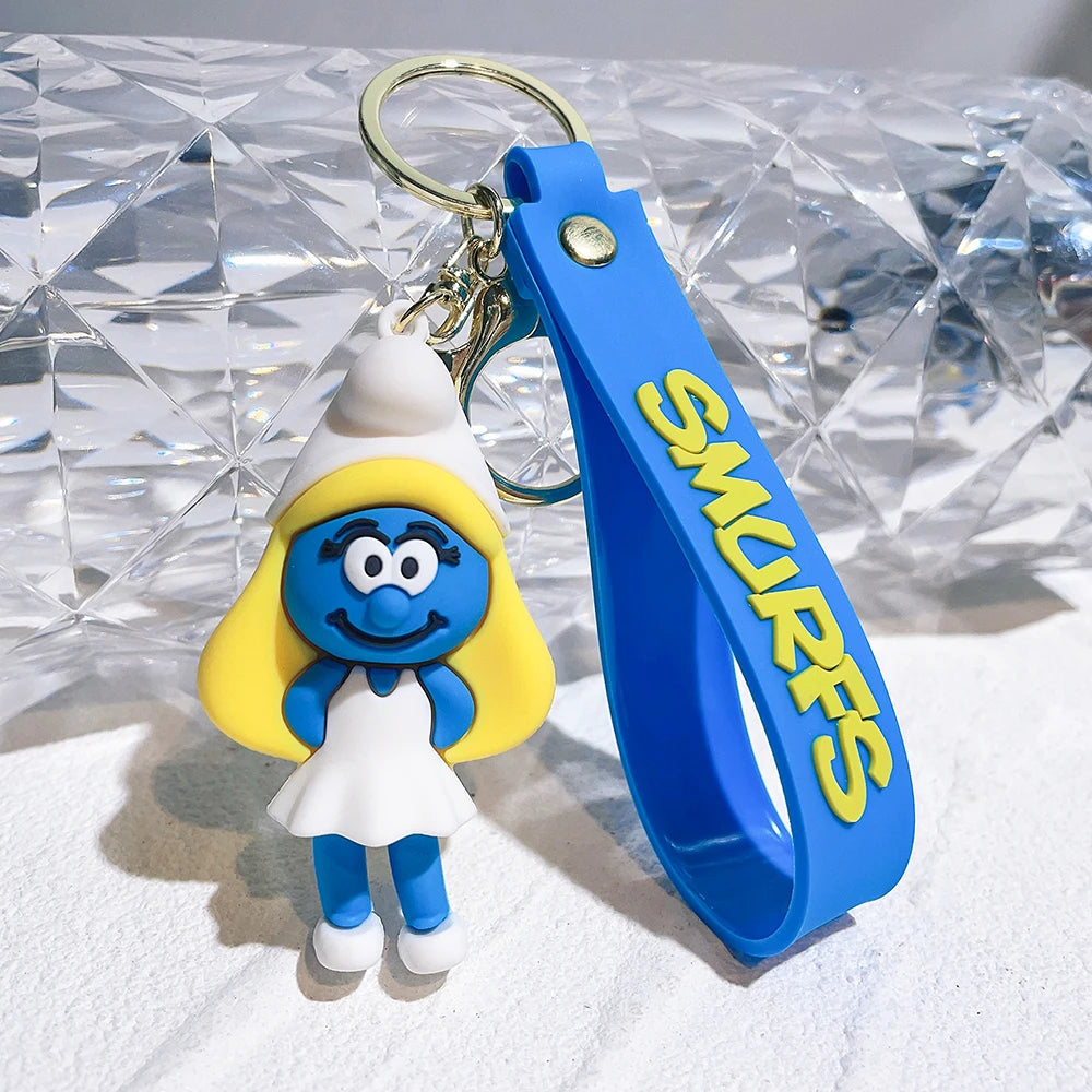 The Smurfs 'Smurfette' Keyring PVC Keychain