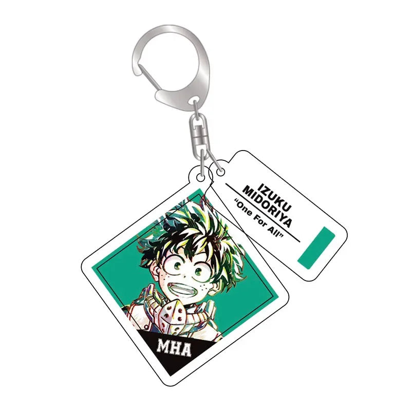 My Hero Academia 'Izuku Midoriya' Keyring Plastic Keychain