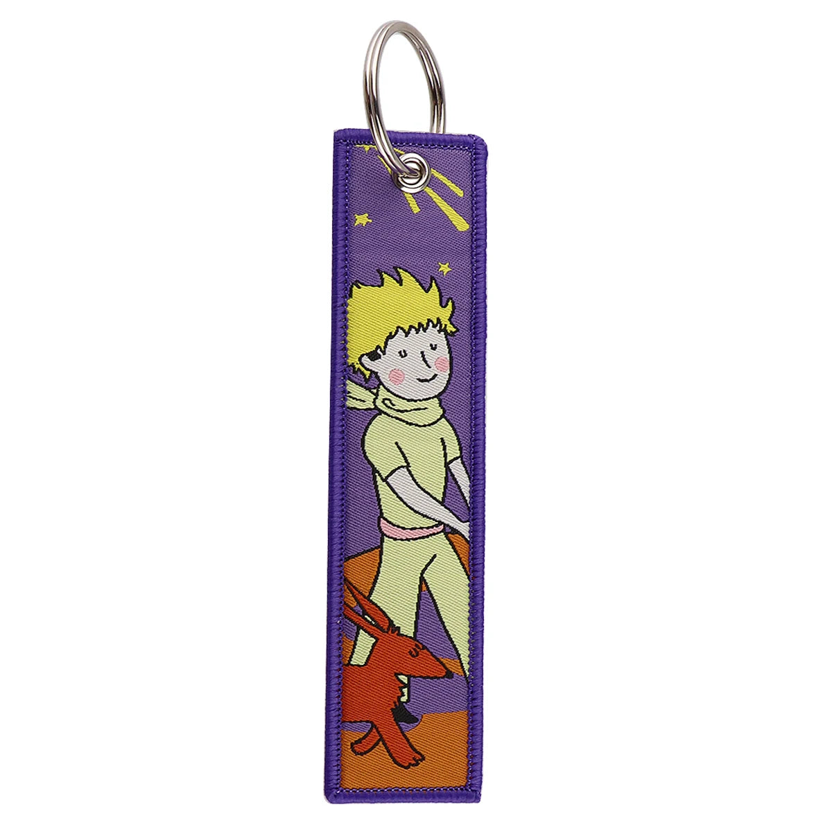 The Little Prince Embroidered Keychain