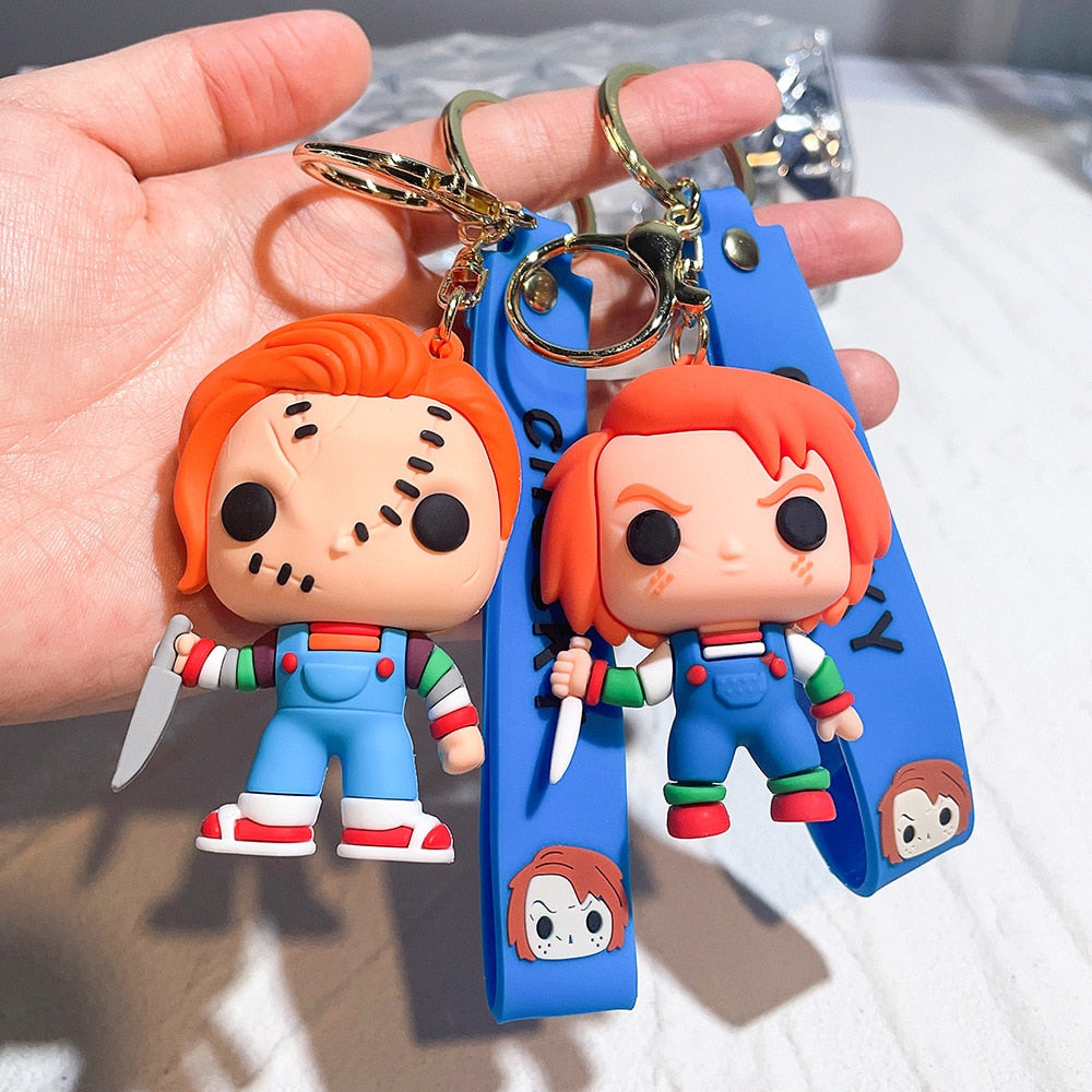 Child's Play 'Chucky | Chibi' Keyring Silicone Keychain