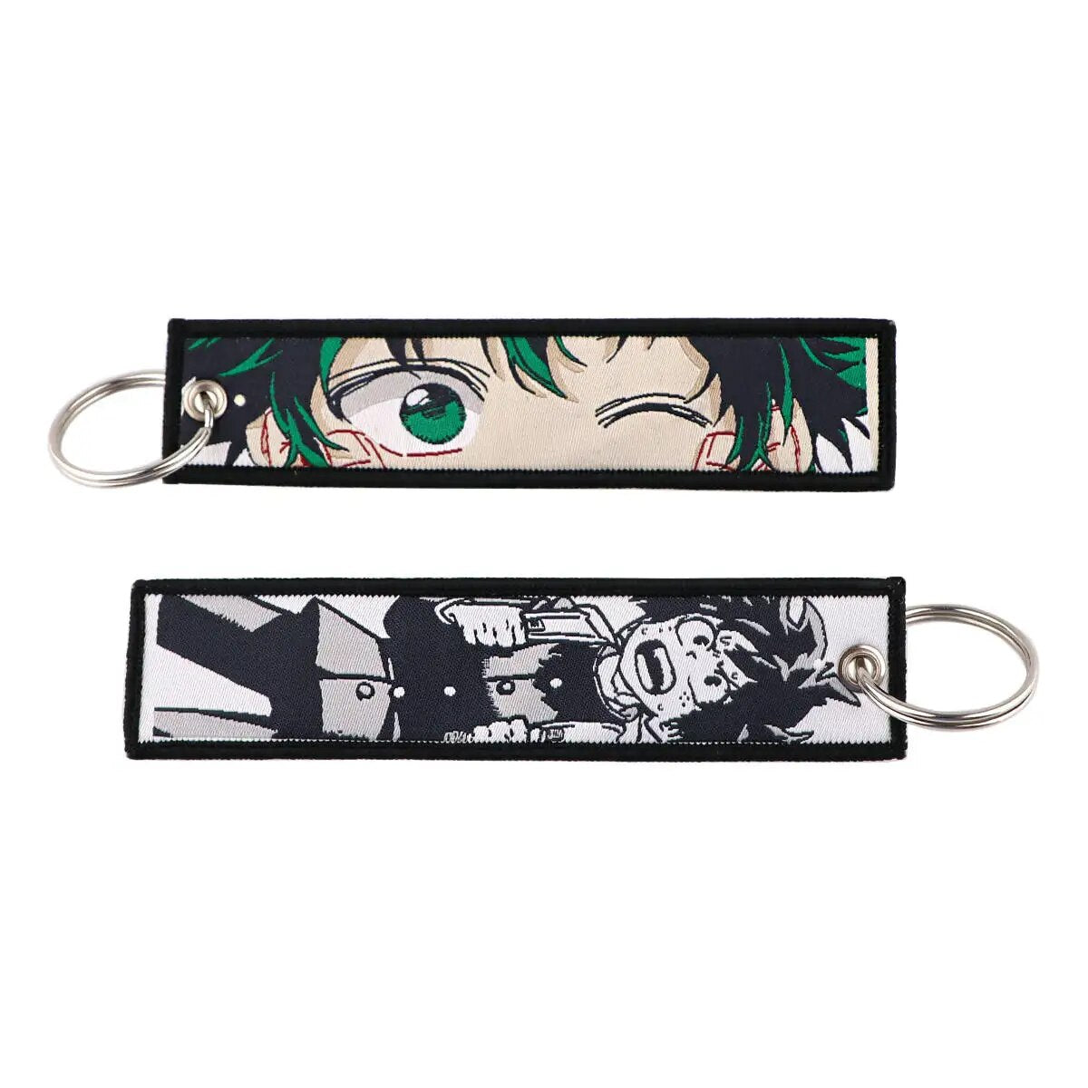 My Hero Academia 'Izuku Midoriya' Embroidered Metal Keychain