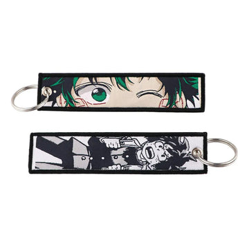 My Hero Academia 'Izuku Midoriya' Embroidered Metal Keychain
