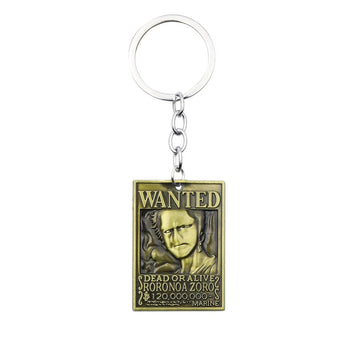 One Piece 'Roronoa Zoro' Keyring Metal Keychain