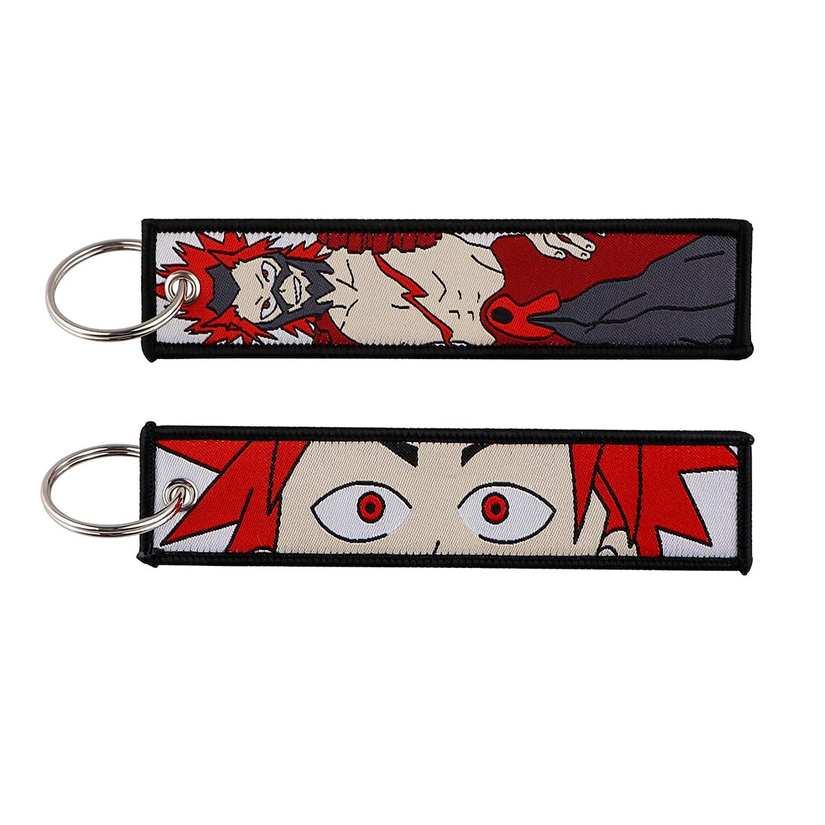 My Hero Academia 'Crimson Riot' Embroidered Metal Keychain