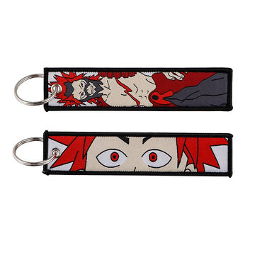 My Hero Academia 'Crimson Riot' Embroidered Metal Keychain