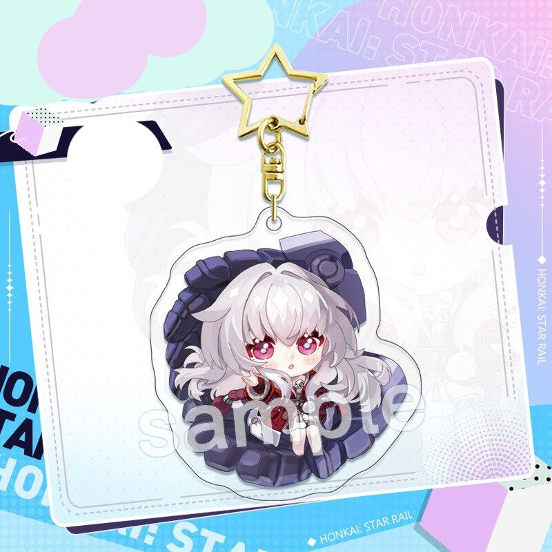 Honkai Star Rail 'Carla' Acrylic Keychain