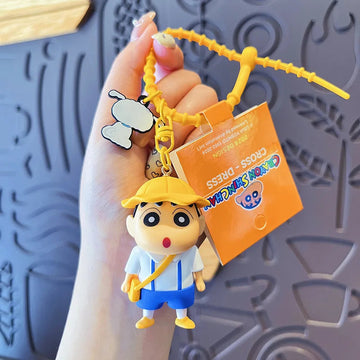 Crayon Shin-chan 'Cute Hat' Keyring PVC Keychain
