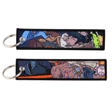 Stars Wars 'Chewie' Embroidered Keychain