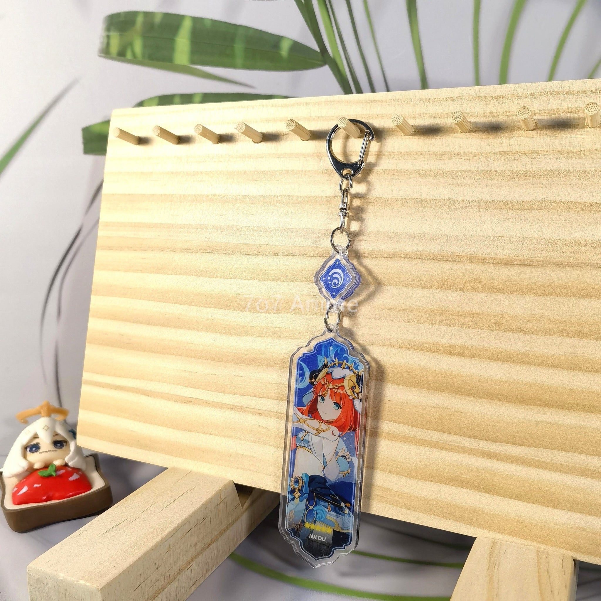 Genshin Impact 'Nilou' Keyring Metal Keychain