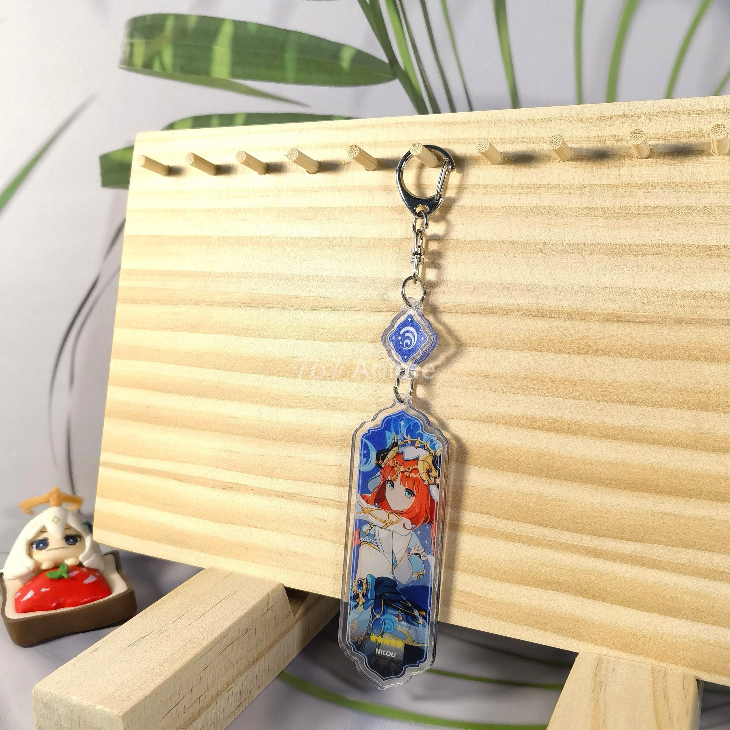 Genshin Impact 'Nilou' Keyring Metal Keychain